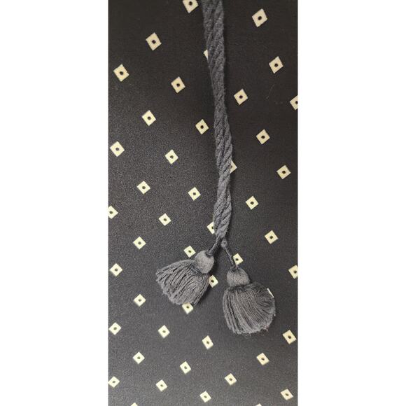 ANN TAYLOR Loft Palazzo Women's Navy Blue Pull-On Drawstring Pants Size XSP - Picture 7 of 9